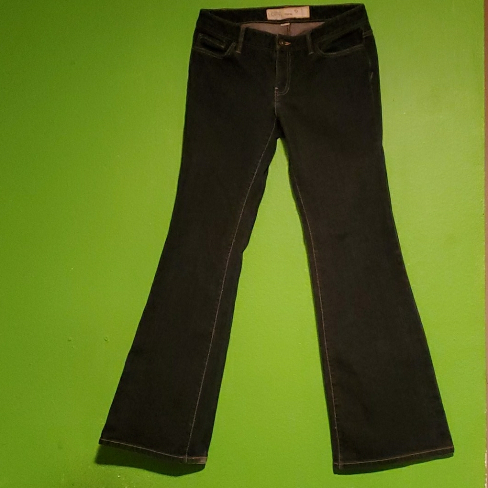 Anne Taylor Loft Flare Jean's size 6